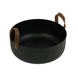 Decorative bowl Roma, black
