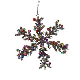 Hanger Snowflake, multicolored