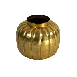 Vase Dynia, gold