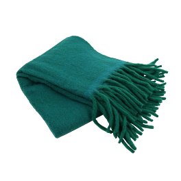 Couverture Mohair, turquoise