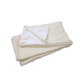 Couverture Teddy, blanc
