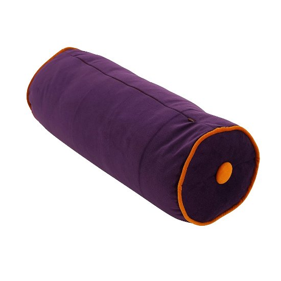 Neck roll, purple/orange