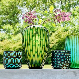Vase/porte-bougies Alcoa