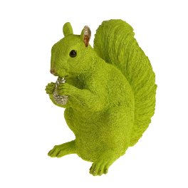 Figur Eichhörnchen, hellgrün