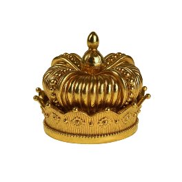 Decorative box Crown, gold