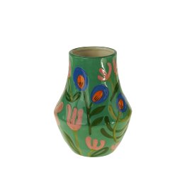 Vase Flowers, green