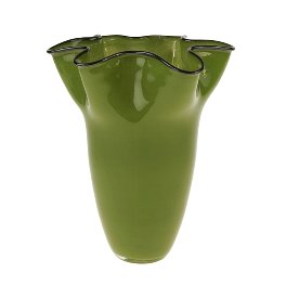 Vase Finya, green