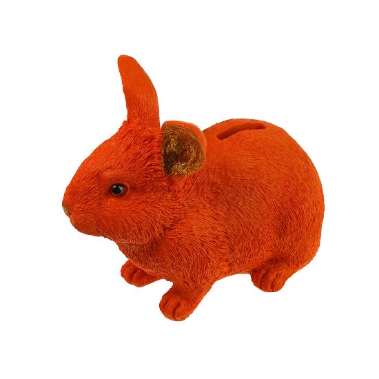 Bunny bank, orange