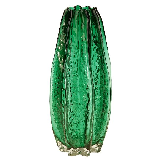 Vase Karambola, coral green