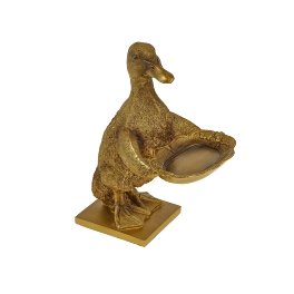 Card holder duck, gold