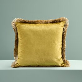 Cushion w. fringes palmette