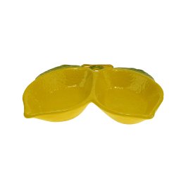 Coupe décorative Citron, jaune