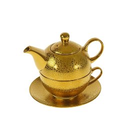 Tea-for-one, gold