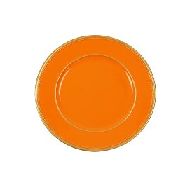 Platzteller, orange