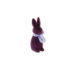 Bunny w. bow, purple