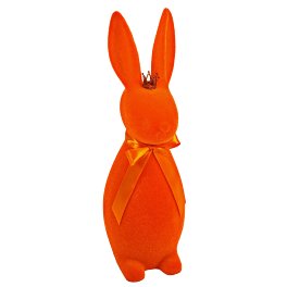 Bunny w. crown, orange