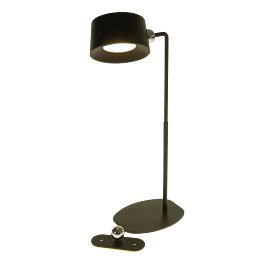 Lampe de table LED Focus, noir