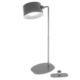 LED table lamp Focus, gray
