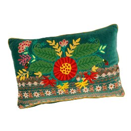 Cushion Emma, hand embroidered,