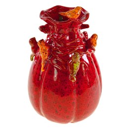 Vase Vögelchen, rot