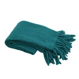 Couverture Mohair, turquoise