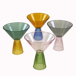 Cocktailglas, 4 sort.