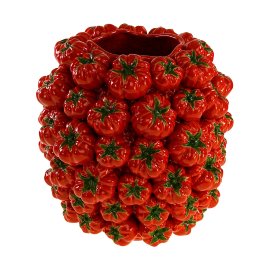 Vase Tomato, red