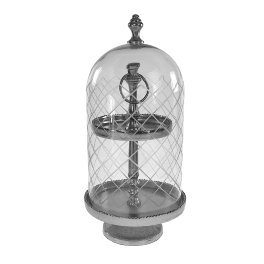 Etagere Dome, silber