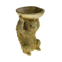 Decorative bowl Squirrel, gold