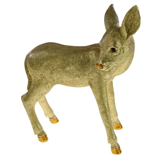 Figur Bambi, gold