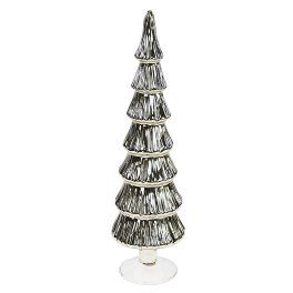 Glass tree, silver