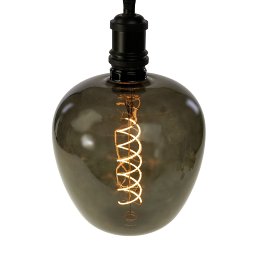 LED Light Bulb Giant Cone, Smoke Finish, E27,