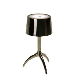 Lampe de table LED Corno, noir