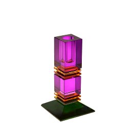 Chandelier Fancy Crystal, carré, multicolore,