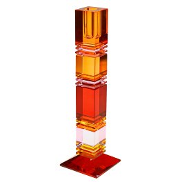 Candle holder Fancy Crystal, square,