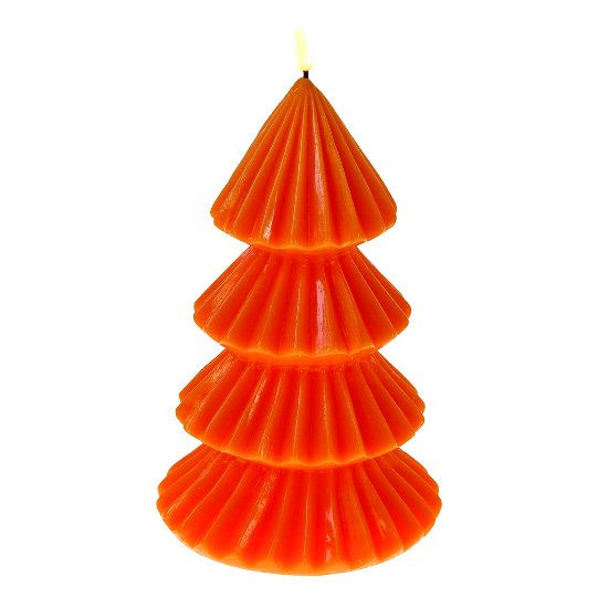 LED candle, 3D Flame, orange